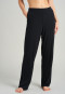 Pantalone lounge lungo modal taglio Marlene nero - Mix + Relax