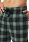 Loungehose lang Organic Cotton kariert mehrfarbig - Mix+Relax