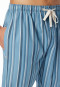 Loungehose lang Webware Organic Cotton Streifen mehrfarbig - Mix+Relax