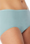 Midi-Slip Feinripp mineral - Luxury