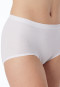 Midi-Slip Feinripp weiß - Luxury
