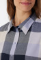 Pajamas long flannel organic cotton checked multi-color - selected! premium