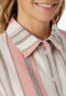 Pigiama di lunghezza in tessuto a strisce multicolore - Modern Nightwear