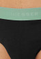 Rio-Slips 3er-Pack Organic Cotton Webgummibund mehrfarbig - 95/5