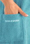 Sauna towel snaps turquoise - SCHIESSER Home