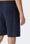 Pajamas short jersey blue - Ebony