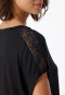 Pajamas short modal lace black - Sensual Premium