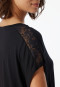 Schlafanzug kurz Modal Spitze schwarz - Sensual Premium