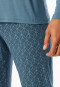 Long pyjamas atlantic blue - Long Life Soft