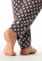 Pyjamas long pyjamas with graphite patterned cuffs - Comfort Essentials