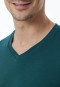 Pajamas long cuffs petroleum - Casual Essentials