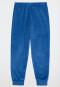 Schlafanzug lang Bündchen Streifen blau - Boys World