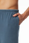 Schlafanzug lang Interlock jeansblau - Selected Premium Warming