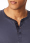 Pyjama lange knoopsluiting kolen - Fine Interlock
