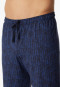 Pajamas long organic cotton heather gray patterned - Casual Nightwear