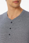 Pyjama lange knoopsluiting nachtblauw - Casual Essentials