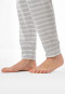 Long pyjamas silver-grey mottled - Casual Essentials