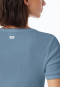 Shirt short sleeve atlantic blue - Revival Greta