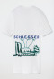 Shirt met korte mouwen dubbelrib wit - Art Edition by Noah Becker