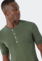 Shirt short-sleeved dark green - Revival Karl-Heinz