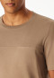 Shirt korte mouw kwaliteit nougat - Mix+ Relax