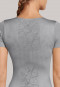 Short-sleeved shirt ultra lightweight seamless silver gray - Active Mesh Light