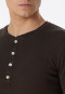 Maglia a maniche lunghe color espresso - Revival Karl-Heinz
