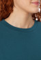 Shirt lange mouwen ronde hals petrol - Mix+ Relax