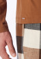 Shirt met lange mouwen, kleur toffee - Mix+ Relax