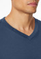 Shirt long-sleeve v-neck royal - Mix+Relax