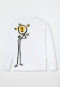 T-shirt blanc à manches longues - Art Edition by Noah Becker