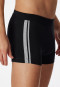 Shorts 3-pack biologisch katoen strepen zwart - 95/5