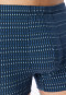 Aquablauwe short met patroon - 95/5