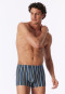 Shorts aqua gestreift - 95/5