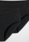 Shorts double rib black - Pure Rib