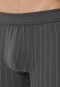 Short gestreept antraciet - Fine Interlock