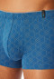 Short modalvezel blauw patroon - Long Life Soft