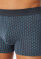 Shorts Organic Cotton patterned graphite - Comfort Fit