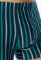 Shorts tiefseegrün gestreift - 95/5
