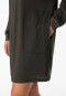 Sleep shirt long-sleeved oversized modal anthracite - Modern Nightwear