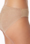 Microfiber panties with lace maple-colored - Invisible Lace