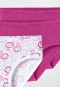 Briefs 3-pack Smileys pink/white - Fine Rib
