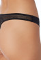 Microfiber string lace black - Invisible Lace