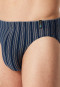 Slip supermini bleu foncé rayé - Long Life Soft