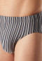 Slip supermini grigio a strisce - 95/5
