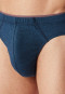 Supermini briefs Organic Cotton patterned blue - 95/5