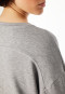 Sweatshirt Interlock grau-meliert - Mix+Relax