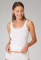 Top pack de 2 coton bio blanc - 95/5