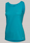 Tank Top 2-pack turquoise/zwart - Active Mesh Light