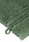 Gant de toilette Milano 16x22 vert foncé - SCHIESSER Home